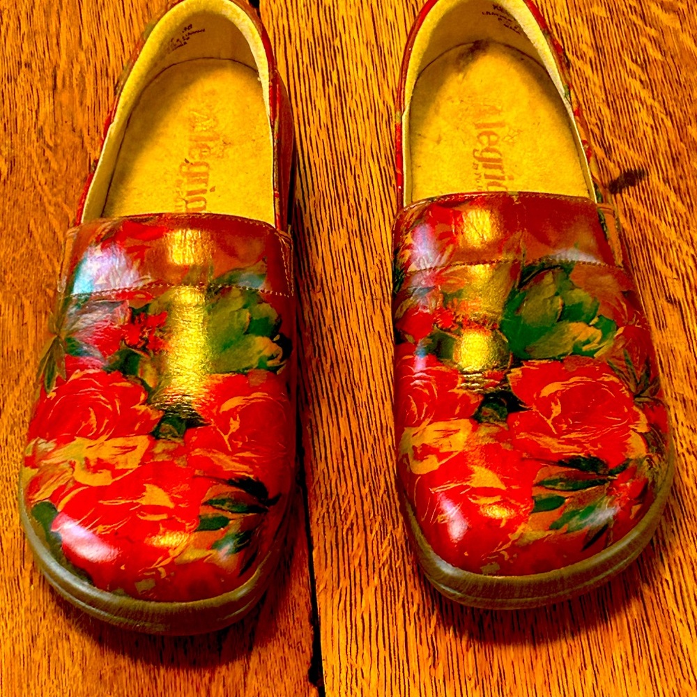 Alegria leather shoes